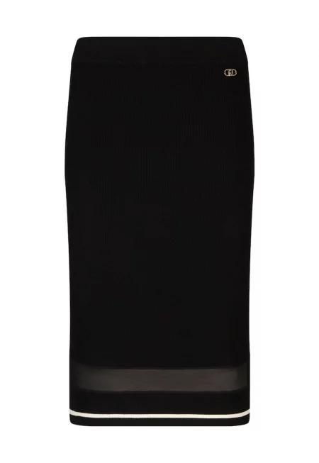 Плетена цилиндрична пола