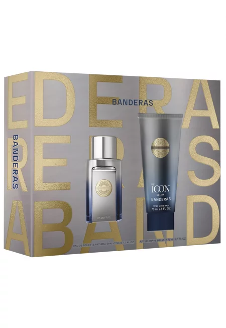 Подаръчен комплект  THE ICON ELIXIR: Тоалетна вода + Балсам за след бръснене