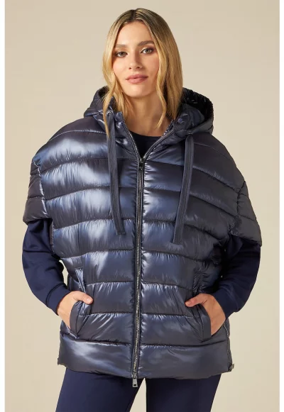 Подплатено зимно яке къси ръкави