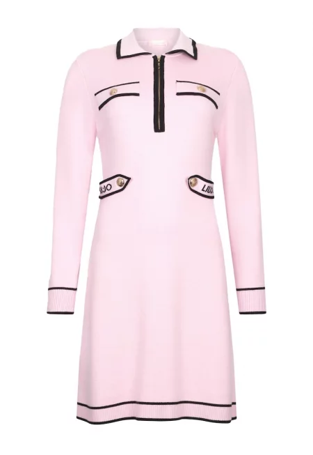 Права рокля с копчета тип бижу - Светлорозов