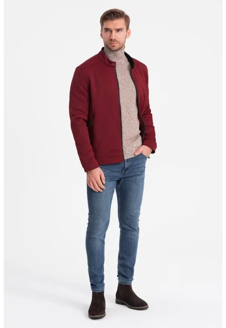 Релефно яке с джобове с цип