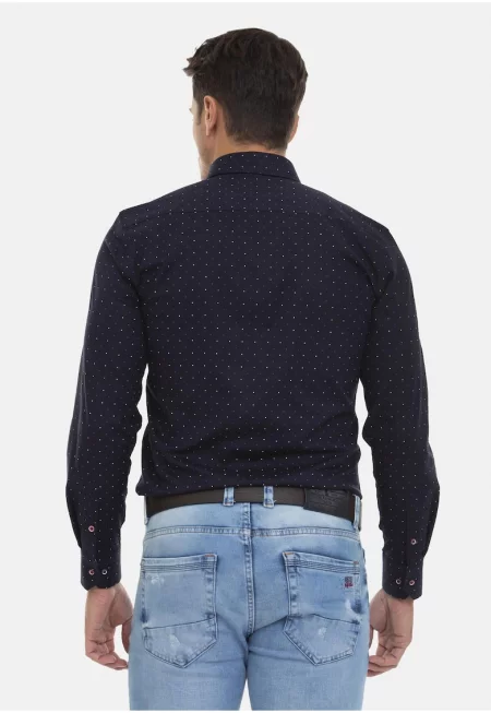 Риза слим с лого