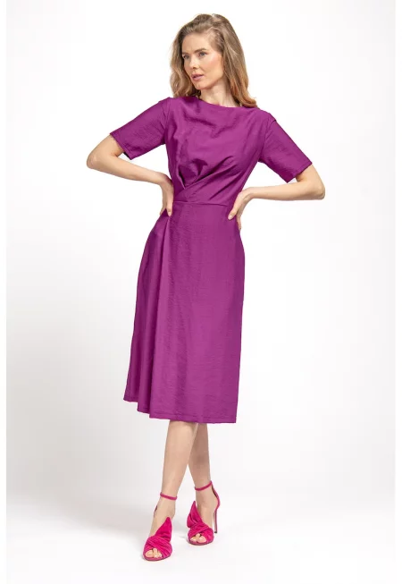 Рокля Freya с плисе