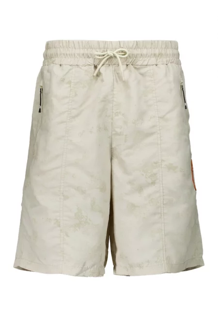 Шорти с връзка - Бледозелен