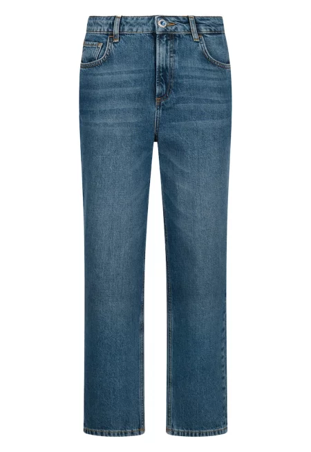 Скъсени прави дънки