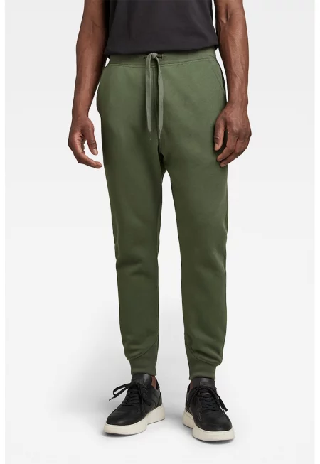 Спортен панталон Premium Core с връзка - Папратово зелено
