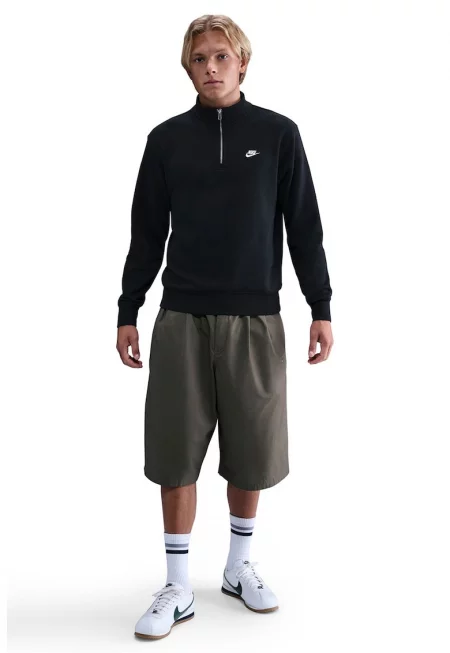 Суитшърт Club с къс цип