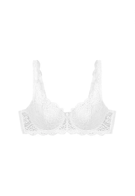 Сутиен Amourette 300 - половин чашка - с подплънки и банели -  85E EU - бял