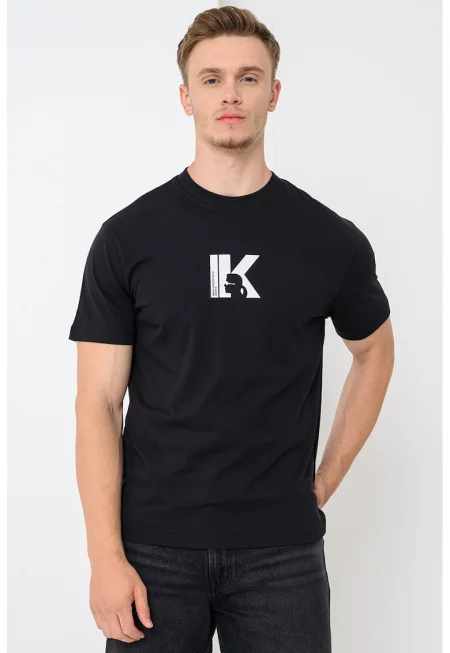 Тениска от органичен памук с лого