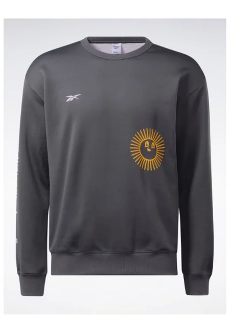 Унисекс суитшърт -  301694205 - Памук - Сив