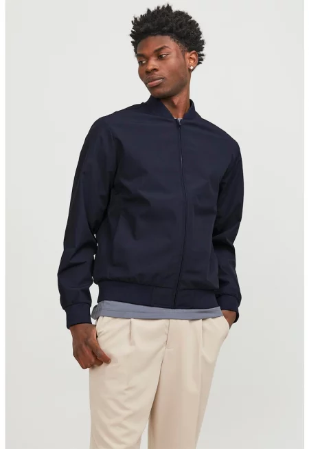 Яке бомбър с джобове встрани