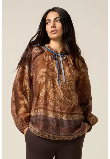Блуза с лиосел