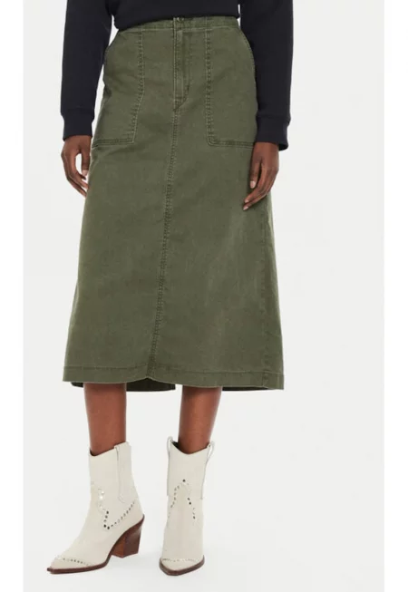 Дамска пола -  304240478 - Памук - Зелен - Зелен