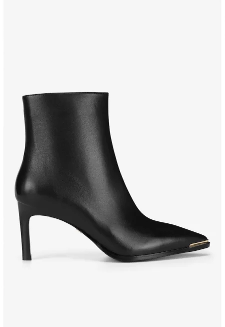 Дамски ботуши  5905588985006 - Естествена кожа - Черни