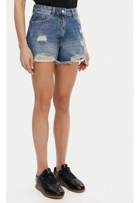 Дамски дънки -  304772597 - Памук - Син - Син