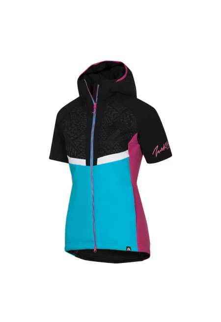Дамски хибриден жилет 10K/10K Primaloft® ECO Bartkova 2 - син/черан