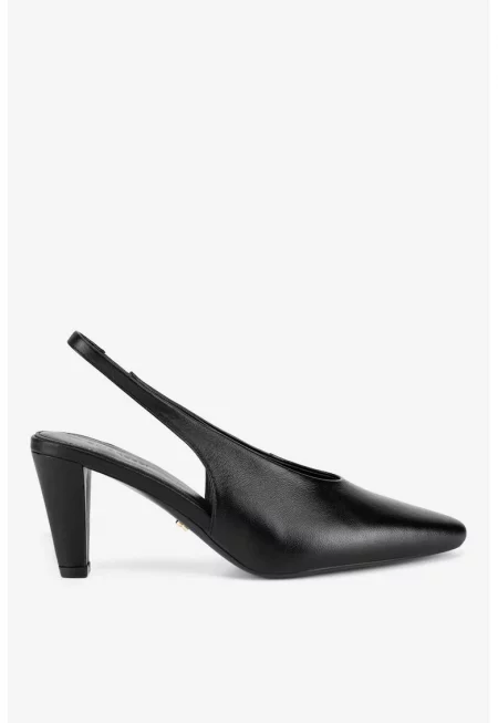 Дамски обувки  5904862303260 - Естествена кожа - Черни - Черен