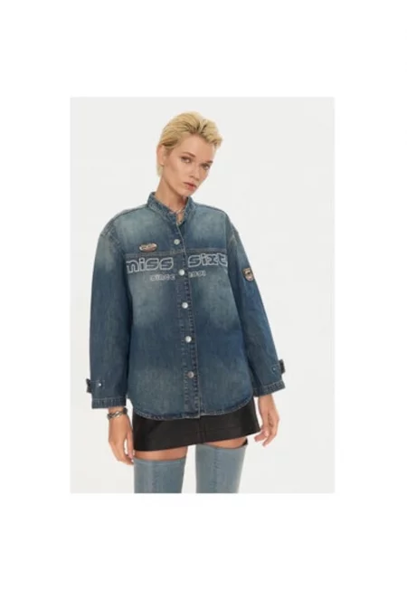 Дамско яке -  304759987 - Памук - Син - Син