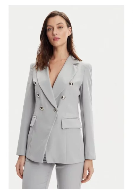 Дамско яке -  50722 - Сиво - Полиестер