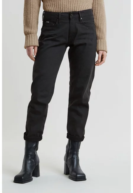 Дънки Kate Boyfriend Fit - Избеляло черно