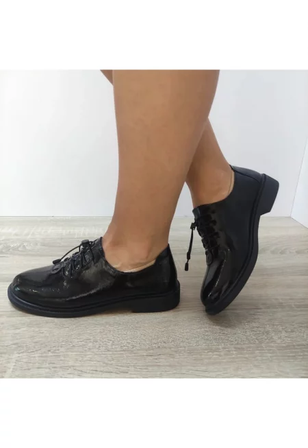 Ежедневни дамски обувки  2226G16 - Лак - Черен