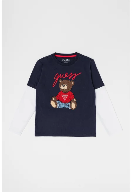 GUESS - Блуза с дизайн 2в1