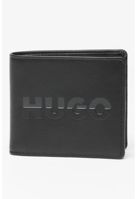 Кожен портфейл с лого