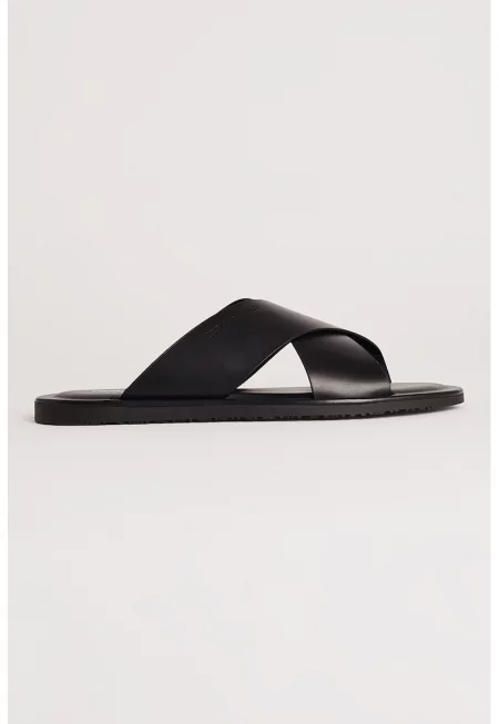 Кожени чехли - Черен