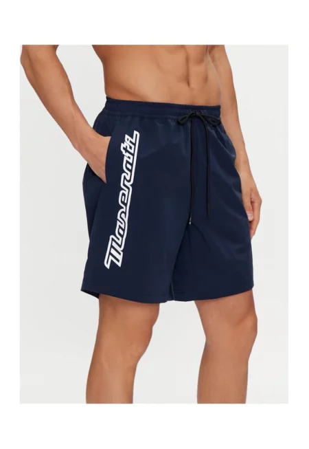 Мъжки бански шорти -  99797 - Полиестер - Морско синьо