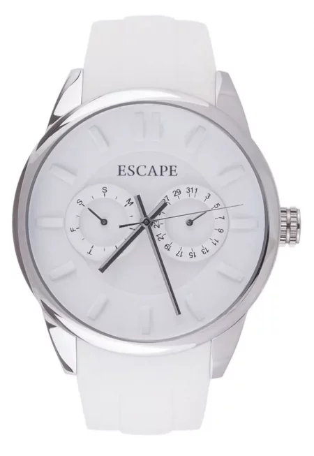 Мъжки часовник  модел ECP10787 - силиконова каишка - стоманен корпус - 42мм - водоустойчивост 5 ATM