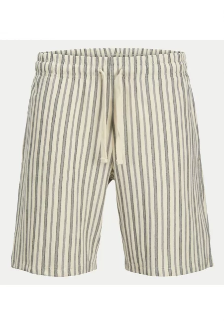 Мъжки къси панталони Jack Jones - 12275412 - памук/полиестер - бежов