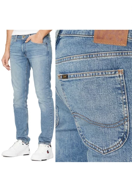 Мъжки панталони  Luke Slim Tapered син W30 L32