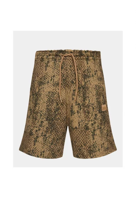 Мъжки шорти -  303861926 - Памук/Полиестер - Кафяв