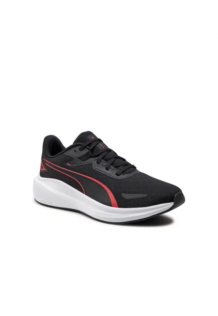 Мъжки спортни обувки -  39432 - черни - текстил