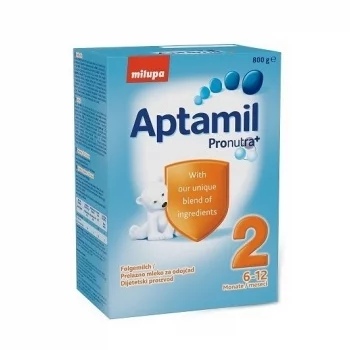 МИЛУПА АПТАМИЛ 2 Пронутра+ адаптирано мляко 800 гр.