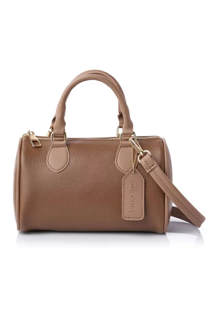 Мини чанта тип сак от еко кожа