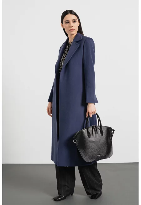 Палто от необработена вълна