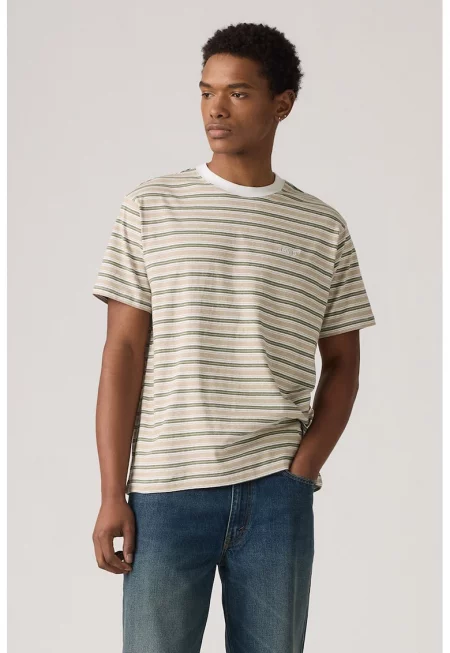 Памучна тениска Red Tab™ със свободна кройка