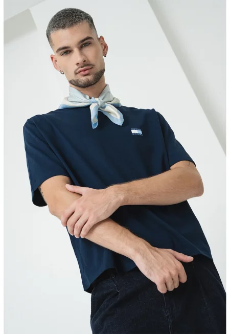 Памучна тениска с принт