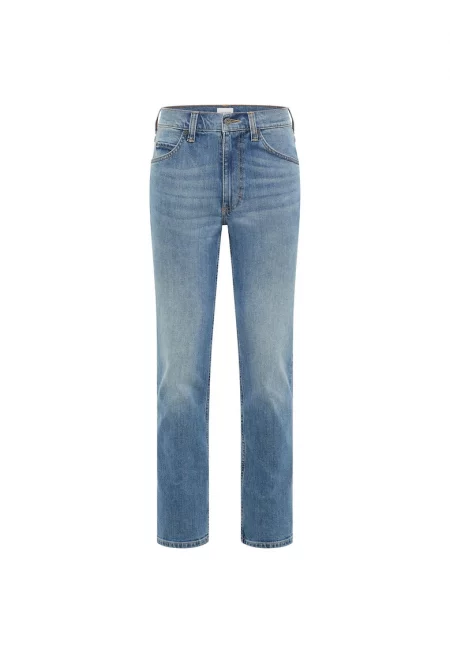 Прави дънки с миди талия