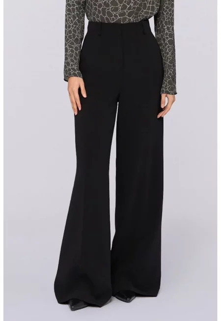 Разкроен панталон с висока талия