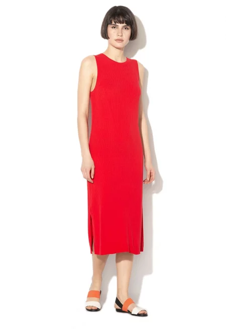 Рипсена рокля тип пуловер