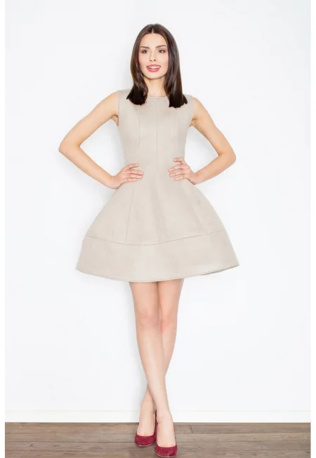 Рокля  разкроена - полиестер