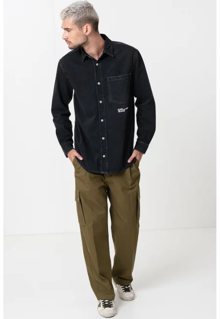 Свободен карго панталон Graysen - Каки