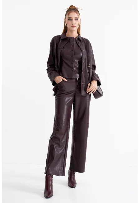 Свободно яке от еко кожа