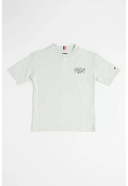 Тениска Varsity с овално деколте и лого