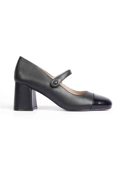 Tinisha Mary Jane Shoes With Chunky Heel