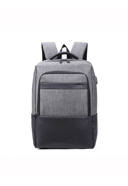 Унисекс раница с отделение за лаптоп - Сив