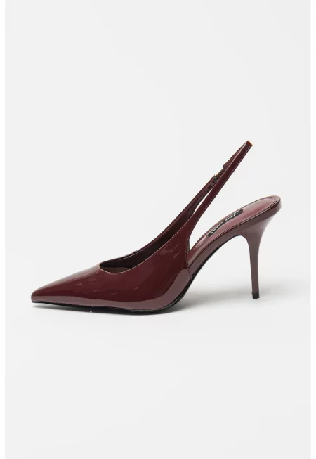 Заострени обувки Palomma - Бордо