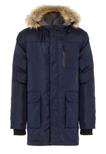 Зимно яке с качулка и еко пух